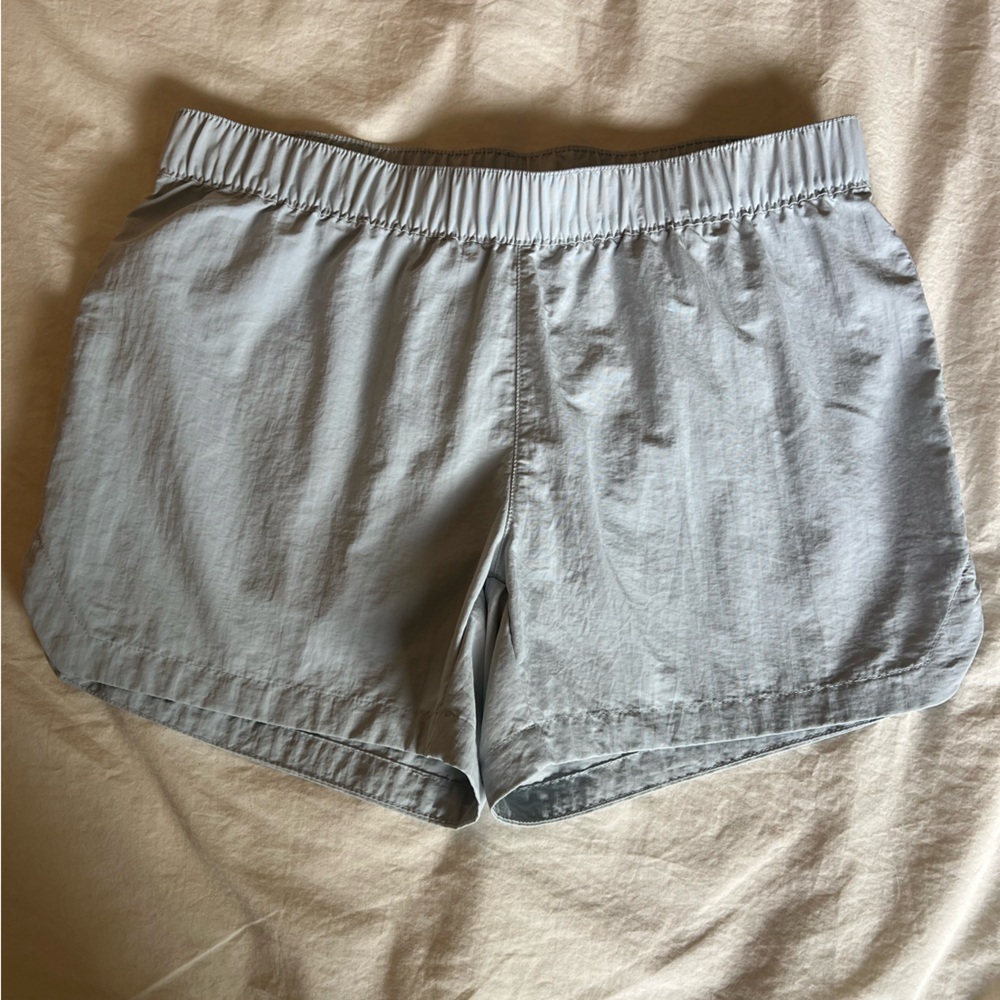 NWOT Columbia Light Blue Elastic Waist Shorts